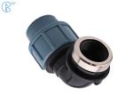 Irrigation PP Compression Fitting Plastic Assembly Connector Female Bend