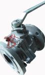 Floating Split Body Ball Valve Soft Seated Carbon Steel WCB 2PC 150LB