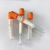 Buy cheap Orange Red Cap Pro Coagulation Tube 13*75 Serum Clot Activator Tubes from wholesalers