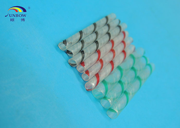 Clear PET Heat Shrink Sleeving Special Tubes for Soldering , Connection , Wire Harness , AC motor