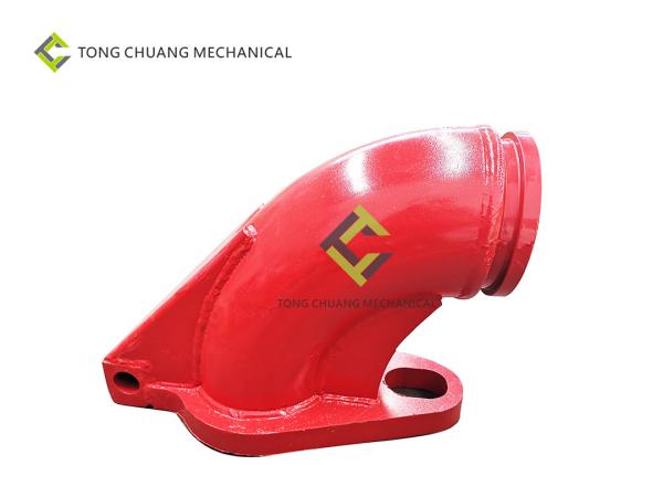 Buy cheap HRC65 Concrete Pump Pipeline Outlet Angle Elbow Pipe 175-150/A810301010907 from wholesalers