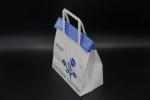 Customized Printing Paper Bags Folding Mouth Personalised Paper Bags With