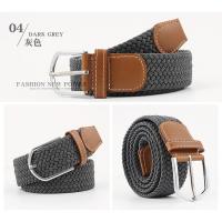 Buy cheap alloy 3.5cm Fabric Web Belt Leather Needle Buckle Belt product
