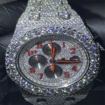 Buy cheap Hip Hop Moissanite Iced Out Watch Datejust Automatic Mechanical Watches For from wholesalers