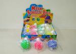 2 " Anti Stress Squeeze Ball Rainbow Color Children's Play Toys W / Light Green