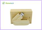 Swivel USB 3.0 Flash Drive , small wooden usb drive logo FOR Gift