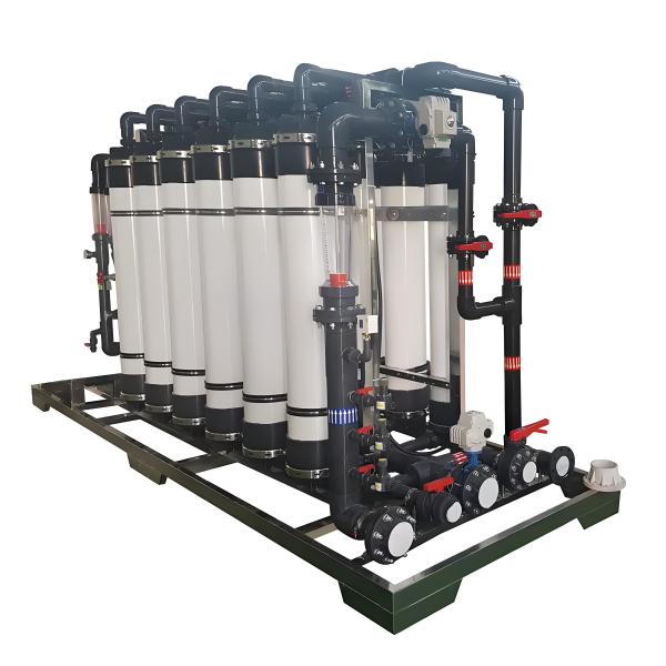 Stainless Steel Control Panel Ultrafiltration System Water Purifier 80-90%