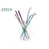 Buy cheap Washable Birthday Party Stainless Steel Cocktail Straws Rainbow Rose Gold from wholesalers
