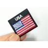 Buy cheap American Flag Military Style Patches Embroidered For Army Uniform 5cmX8cm from wholesalers
