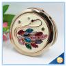 Buy cheap Shinny Gifts Rhinestone Small Metal Mirror For Craft Crystal Round Shape Pocket Mirror from wholesalers