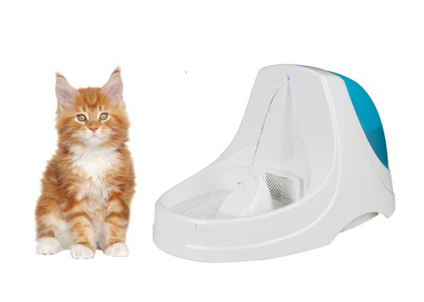 Buy cheap Super Quiet 3.6 Liters Quiet Pet Water Fountain DC5V 300mA White Blue Color from wholesalers