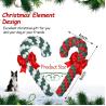 Buy cheap Crutch Vocalize Christmas Dog Rope Toy 6x8 Inch from wholesalers