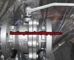 JIS standard 10K cast iron 2-pc ball valve