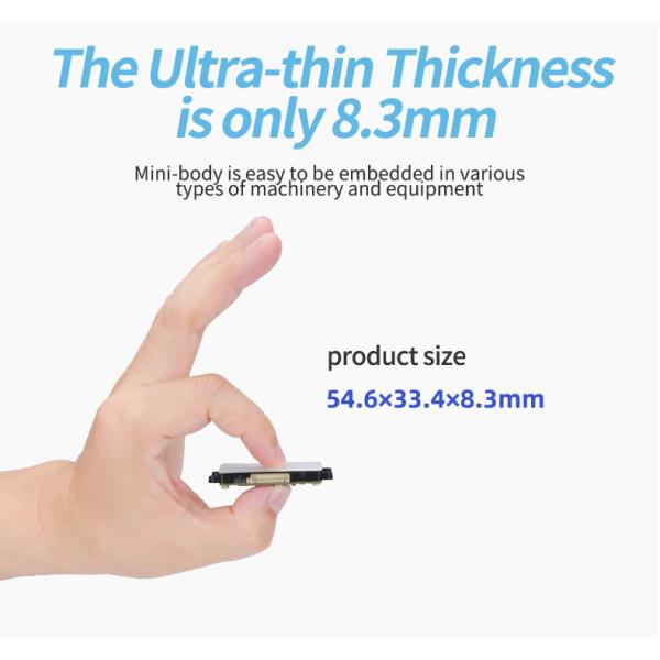 Shockproof RFID NFC Barcode Scanner IP65 / IP67 Access Control Barcode Scanner