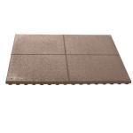 Horse Cow Mats Black Solid Waterproof Moisture Resistant Horse Stable Mats