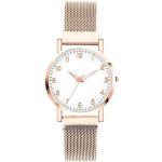 Milan Magnetic Strap Women Quartz Watch 29mm Case Push Crown