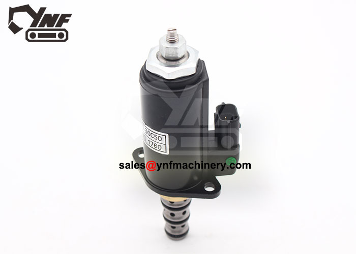 SK100L Main Pump Solenoid Valve For Kobelco YN35V00004F2 YN35V00004F4