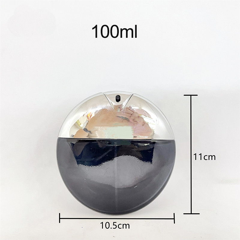 Exquisite 100ml Water Energy Perfume Bottle Glass Bottle Round Spray Empty Bottle Perfume Packaging Materials