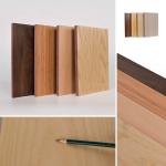 Interior Decor Acoustic Wood Ceiling Panels Flat Surface Suspended Wood Ceiling