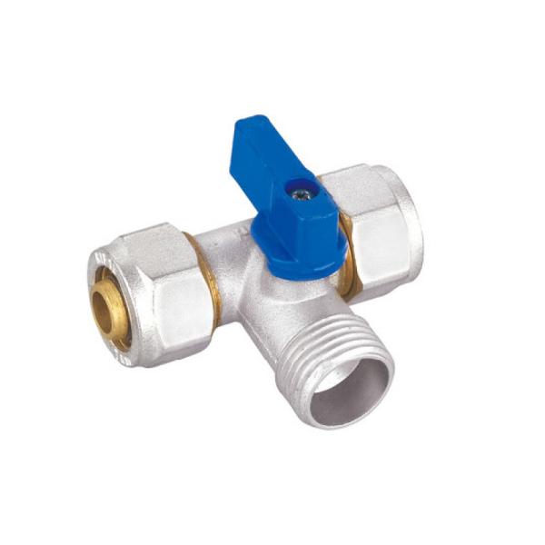 Buy cheap 3/4 Inch Brass Ball Valve Forged Nickel Surface BV1037 from wholesalers