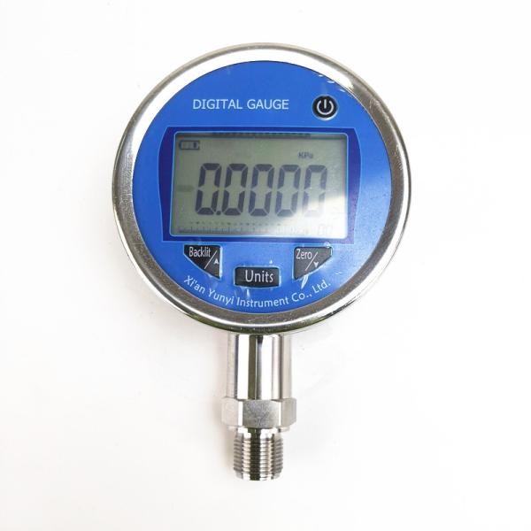 Buy cheap 100MM Stainless Steel Precision Hydraulic Digital Pressure Gauge Manometer from wholesalers