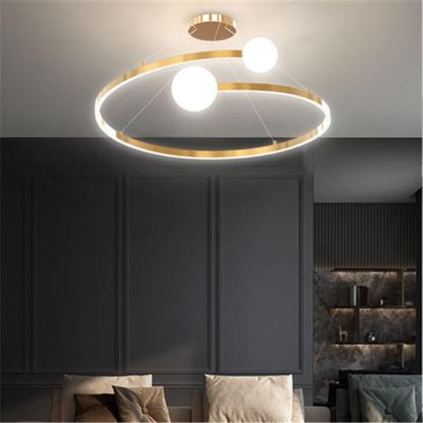 Buy cheap Nordic lamp Modern Led Pendant lights For Dining room Living room Shop Circle Chandelier(WH-MI-299) from wholesalers