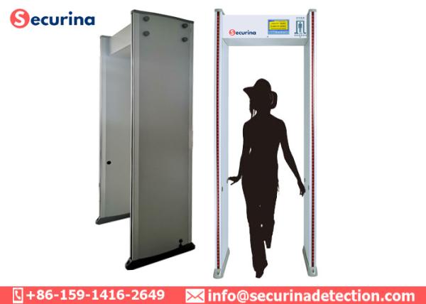 Buy cheap 33 Zones Security Walk Through Metal Detectors Weapon Inspection Devices 2 Years Warranty from wholesalers
