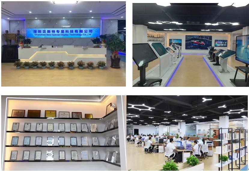 Retail Store Ultra Wide Stretched Displays Shelf Edge LCD Screen Wall Mounted