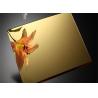 Buy cheap Environment Silver Mirror Sheet Size Customized For Advertising Board from wholesalers