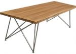 Wooden Clothing Store Display Tables , Flooring Stand Merchandise Display Tables