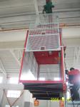 Dipping Zinc Spray Paint Safety Control System Building Cage Hoist Single Cage