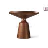 Buy cheap Modern Stainless Steel Coffee Table , Solid Wood Base Marble Circle Table  from wholesalers