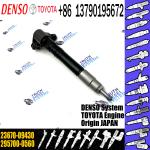 Injector 295700-0560 0445116015 295700-0560 23670-0E020 23670-09430, 23670-11020