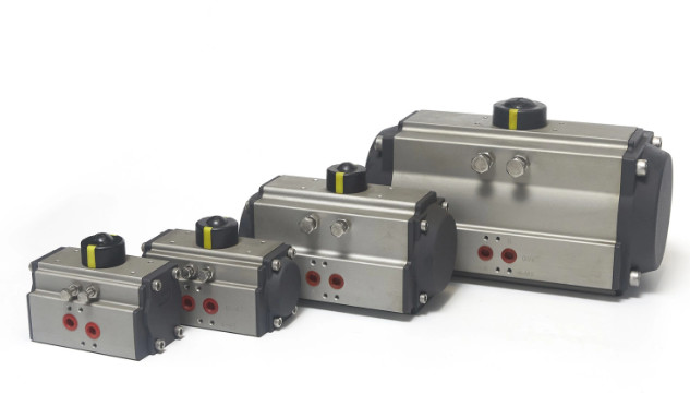 Atuadores Rotativos Pneumaticos aluminum alloy pneumatic actuator 1/4 turn
