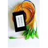 Buy cheap High Reliability Fiber Cable Splitter 2X16 SC APC Low Polarization Dependent Loss from wholesalers