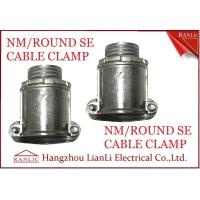 Buy cheap Aluminum 1/2" 3/4" NM Round SE Cable Clamp For Bond the Wire to Outlet Box product