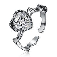Buy cheap 18K White Gold Moissanite Ring Custom Sterling Silver Diamond Ring product