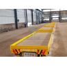 Buy cheap Machinery Plant Electric Heavy Duty Platform Transfer Motorized Rail Flat Cart from wholesalers