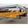 Buy cheap 1310mm Wheel Base Steel 2/3 Axles 30 Ton Skeleton Semi Trailer For Worldwide Customers from wholesalers