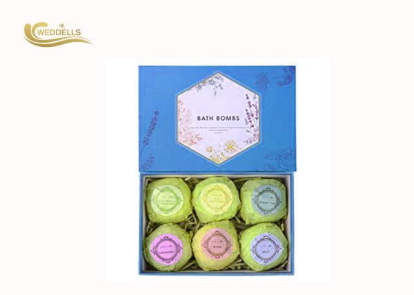 Buy cheap Cream Bath Almond Oil Shea Butter Bath Bomb , Coconut Oil Bath Bomb Box Set from wholesalers