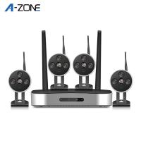 Buy cheap Smart Home 4 Channel Wireless Cctv System With Nvr , Indoor Cctv Camera Kits product