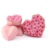 Buy cheap New Design Flower Box Real Preserved Roses 5-6cm Rose In Heartshape Flower Box Gift For Friend from wholesalers