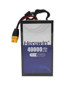 Wholesale 18S1P 40000mAh Herewin Soft Pack Drone Battery Pack 68.4V 30C Sprayer UAV Battery from china suppliers