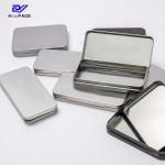 Children Proof Rectangular Tin Containers For Weed / Flower Packing