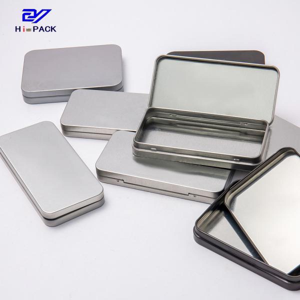 Buy cheap Children Proof Rectangular Tin Containers For Weed / Flower Packing from wholesalers