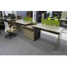 Buy cheap Melamine Office Furniture Partition System , Wooden Workstation Desk Waterproof from wholesalers