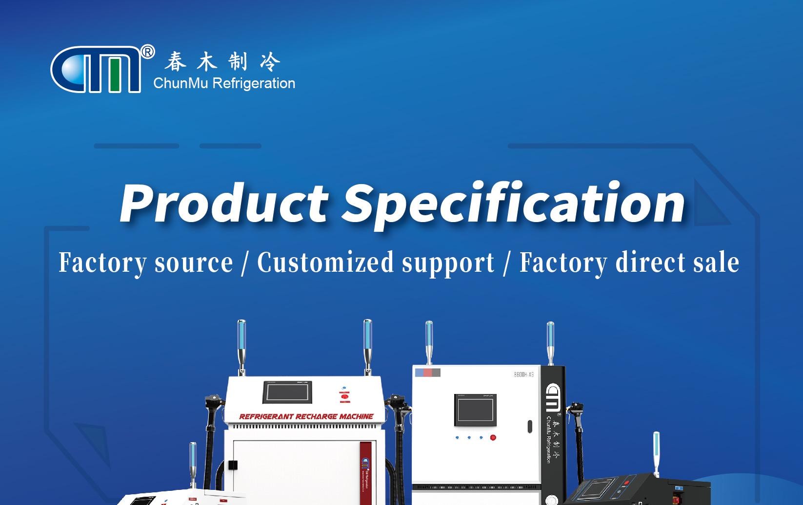 CM8600 AC/ chiller /ice cream machine refrigerant charging machine r134a r290 r410a filling system