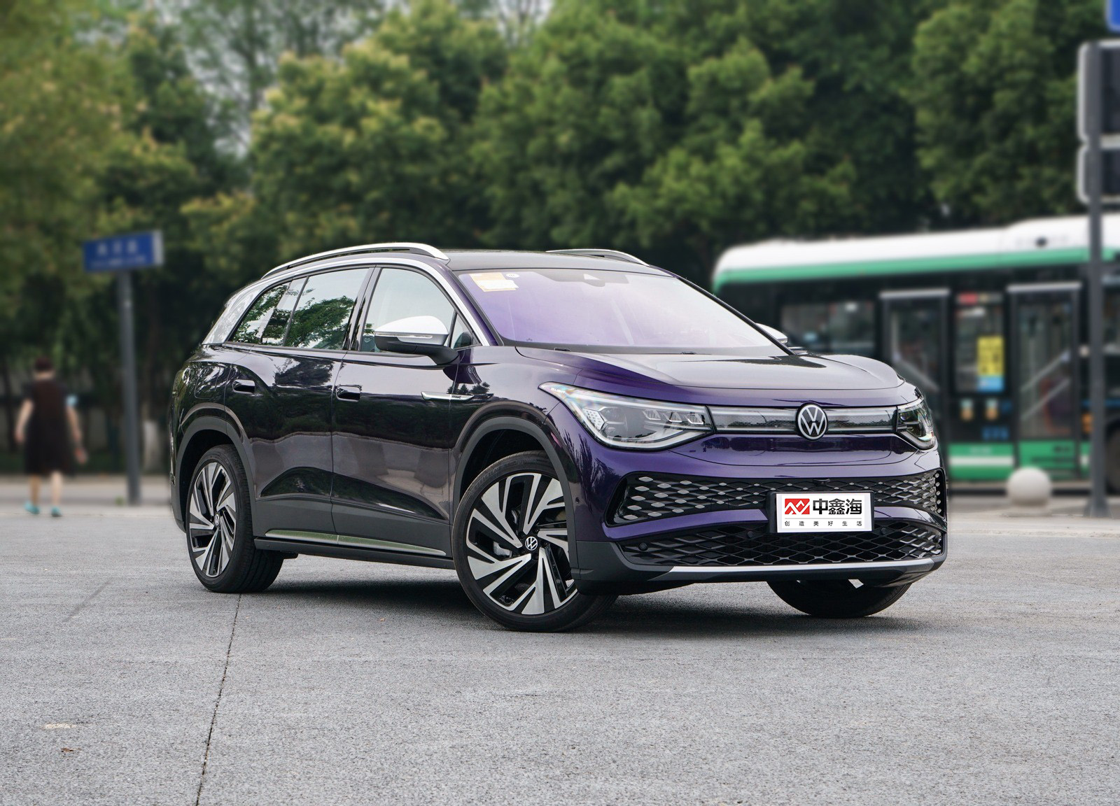 New energy vehicle top supplier cheapest 2022 Jinneng four-wheel drive version of VW id 6x SUV echargable car