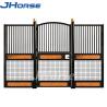 Buy cheap European 2.4m Horse Stall Fronts Mesh Black Powder Coating from wholesalers