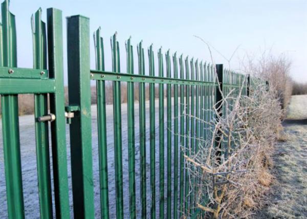 Buy cheap Hot Dip Galvanized W Type Euro Security Palisade Fencing Highway Protection from wholesalers